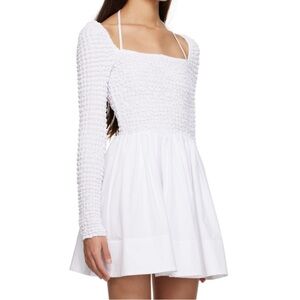NWT STAUD Cassidy Dress -  XS, White